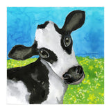 Cow in the meadow watercolor (Print Only) thumbnail