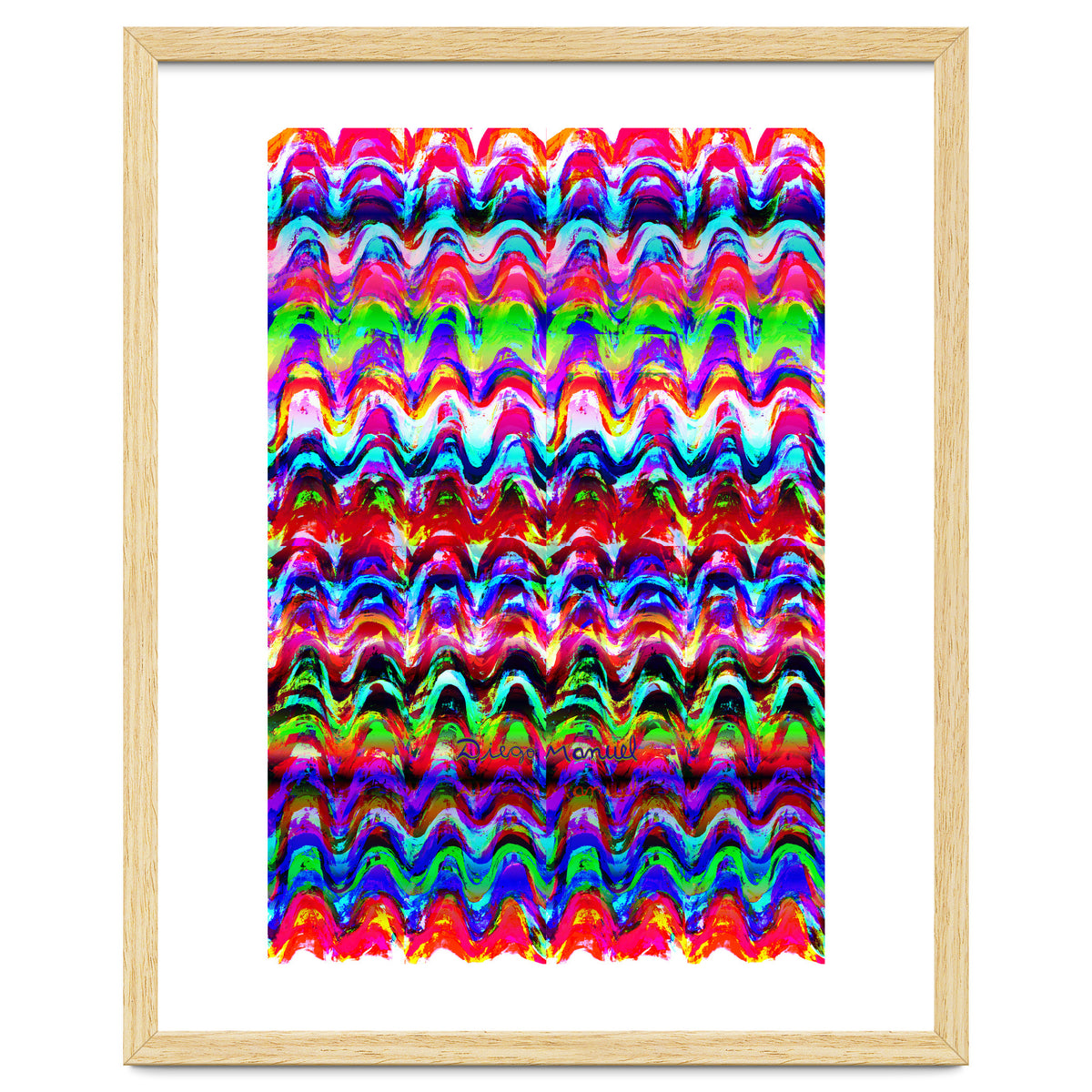 Pop abstract color full