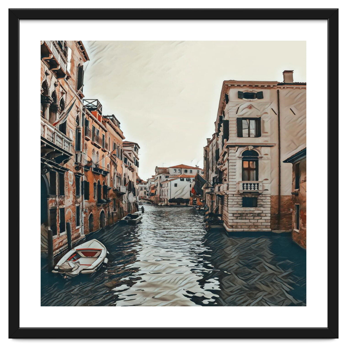 Water Way In Venice