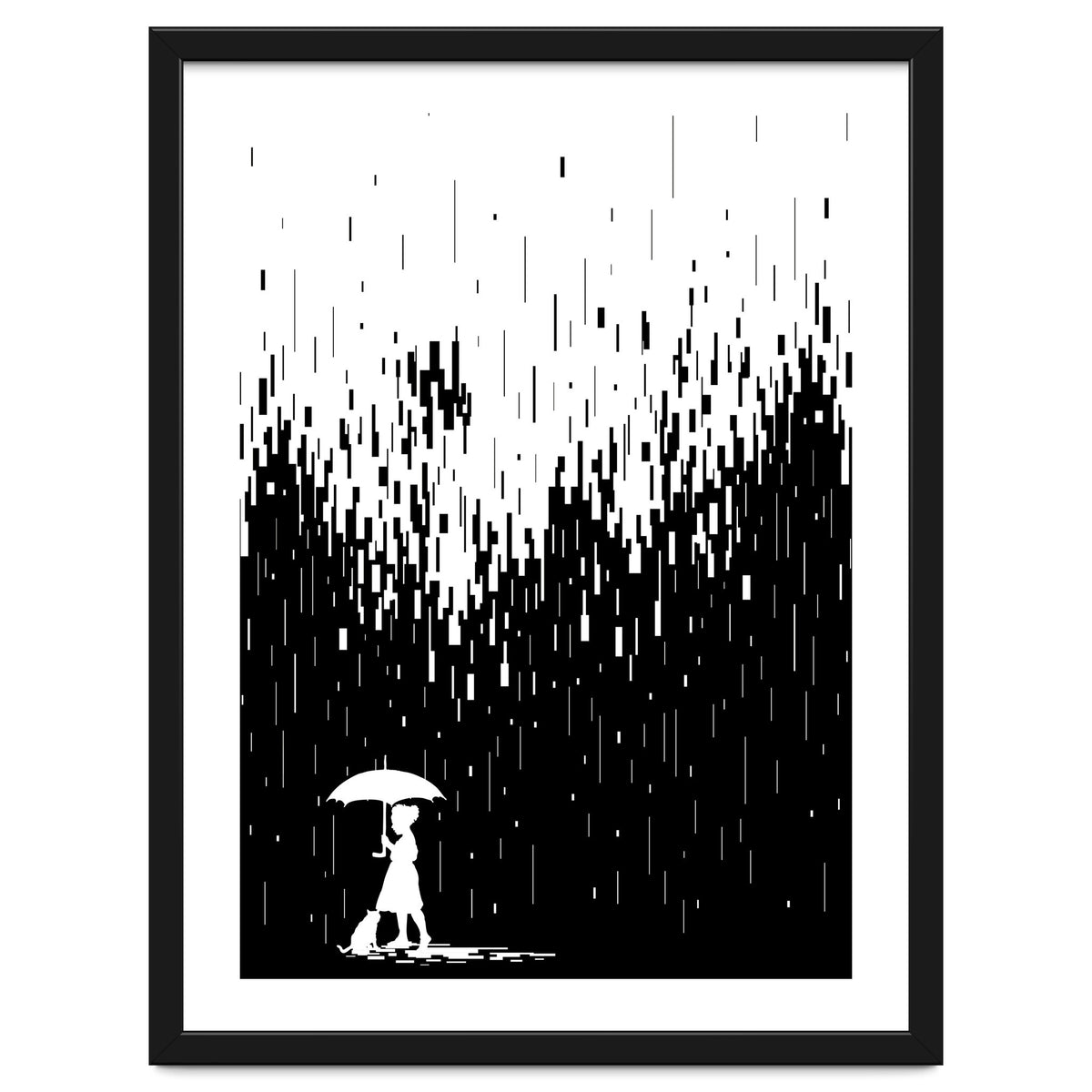 Pixel Rain