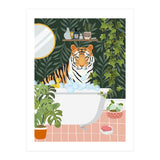 Tiger in My Bath (Print Only) thumbnail