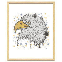 Eagle scribble sketch