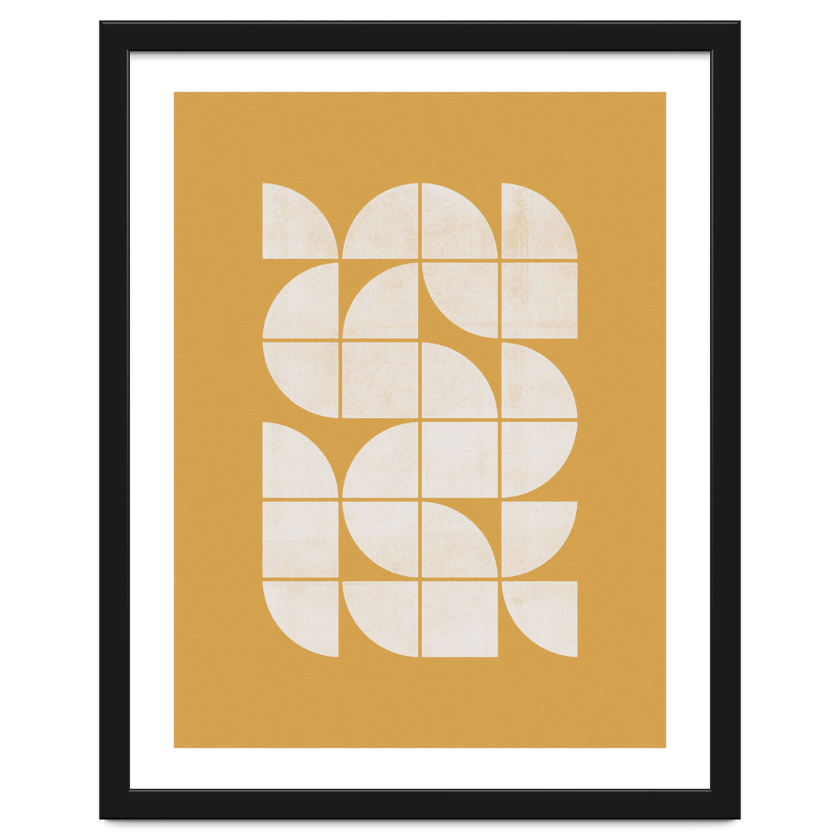 Mid-Century Modern No.26 - Woodblock Print