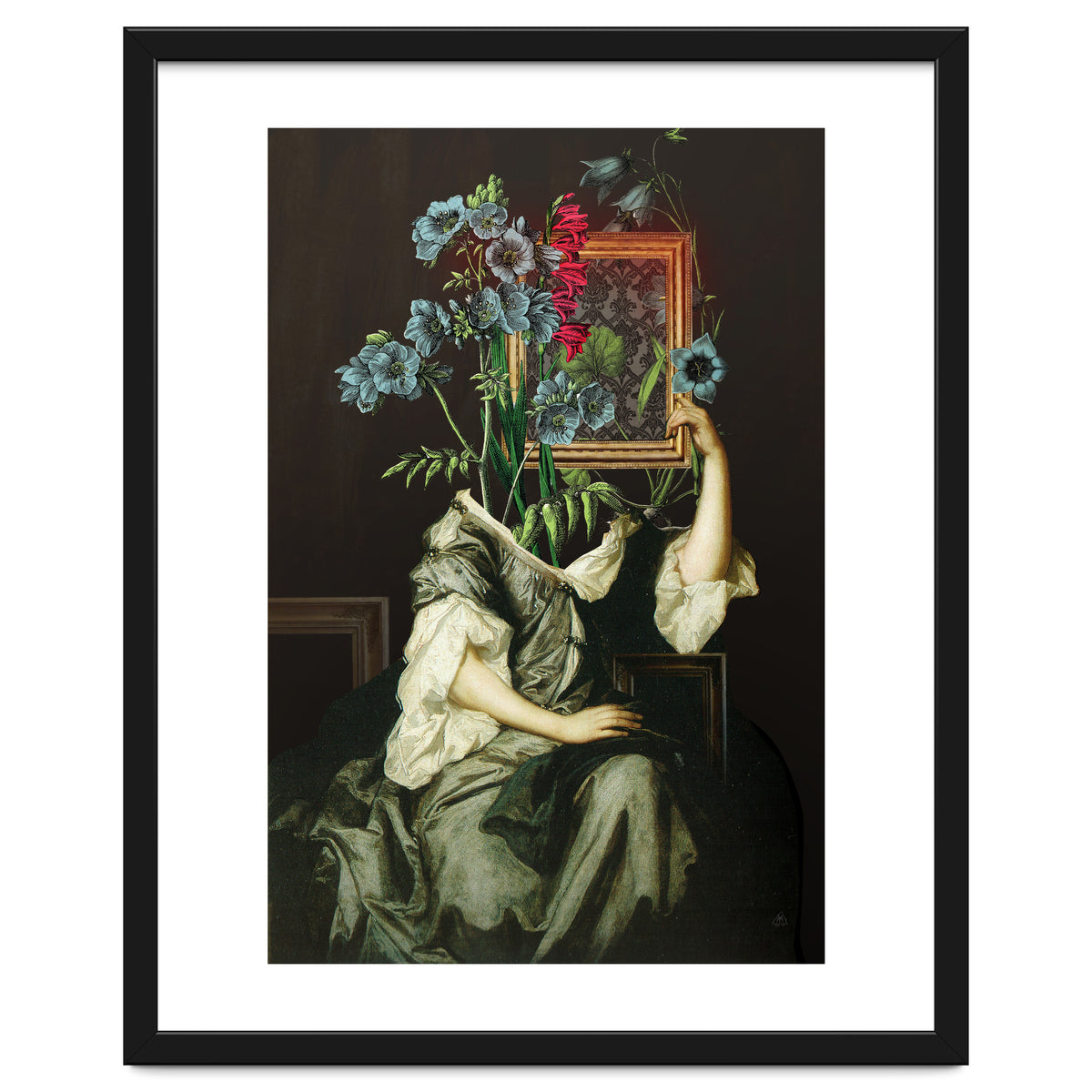 Florales Portrait Disatster