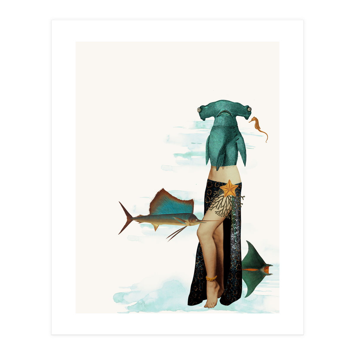 Reverse Mermaid (Print Only)