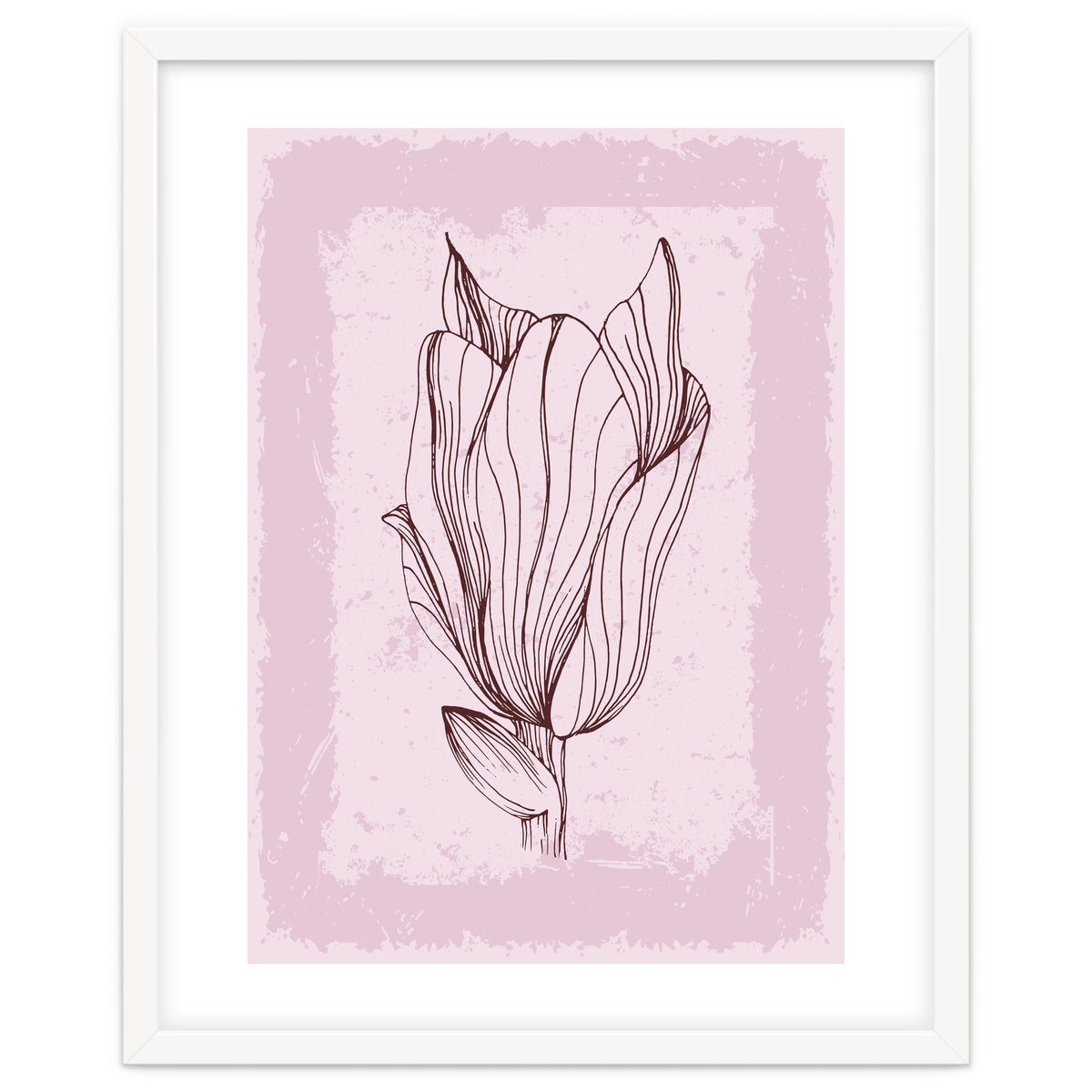 Magnolia Abstract Geometric Nordic