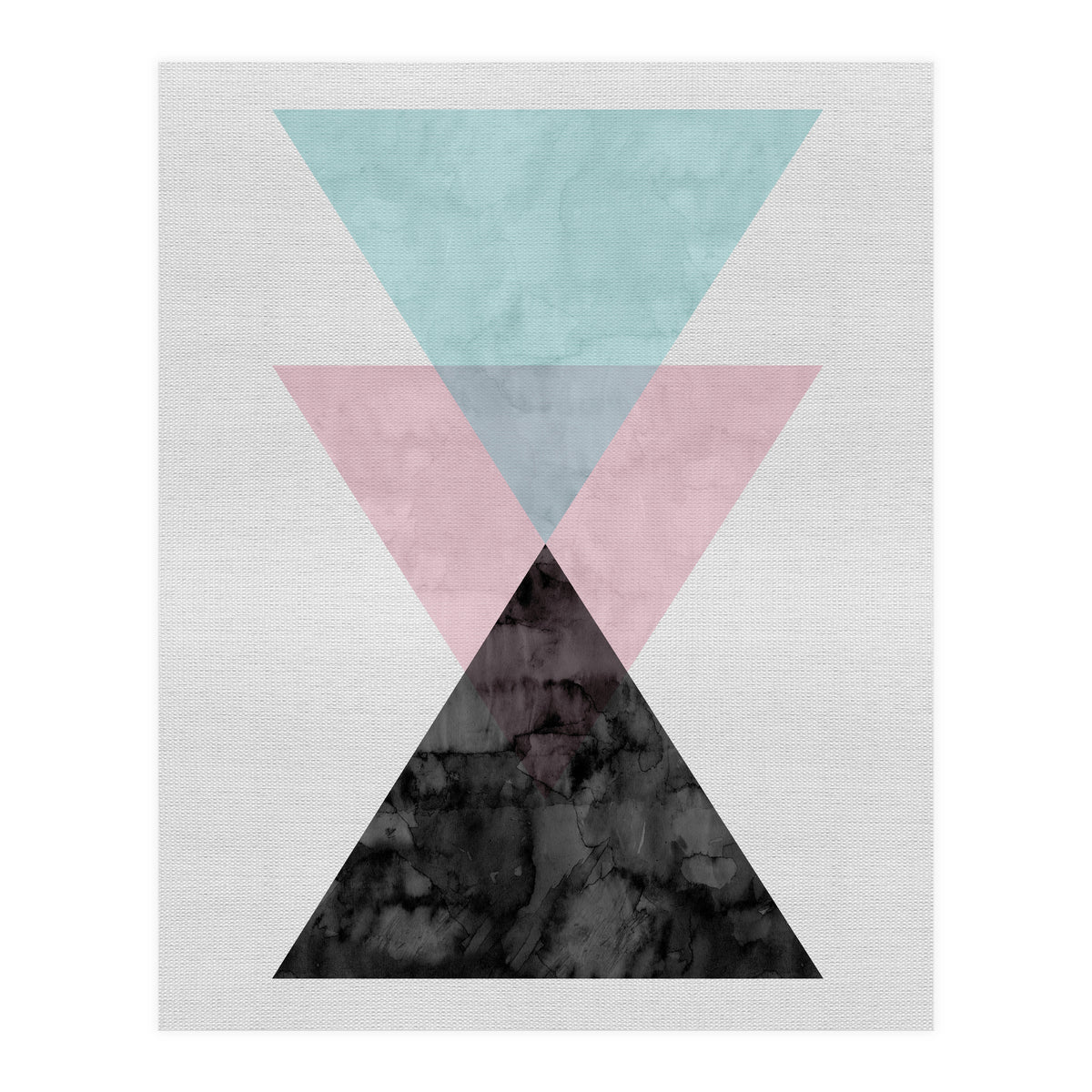 Geometric Watercolor I (Print Only)