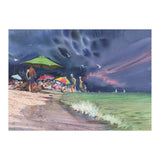 Before the storm. Watercolor painting (Print Only) thumbnail