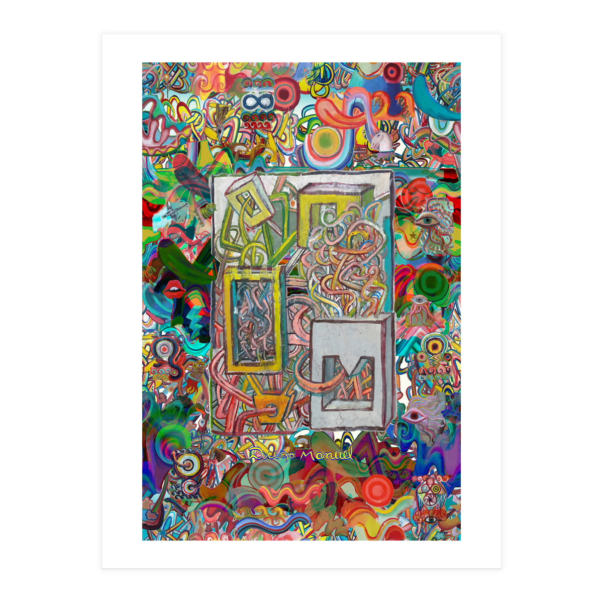 Graffitis 2021 Tapiz 9 (Print Only)