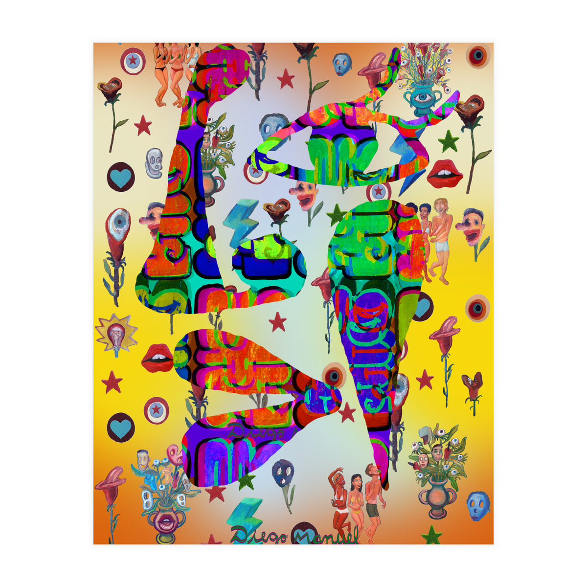 Graffiti Digital 12 2022 B 10 (Print Only)