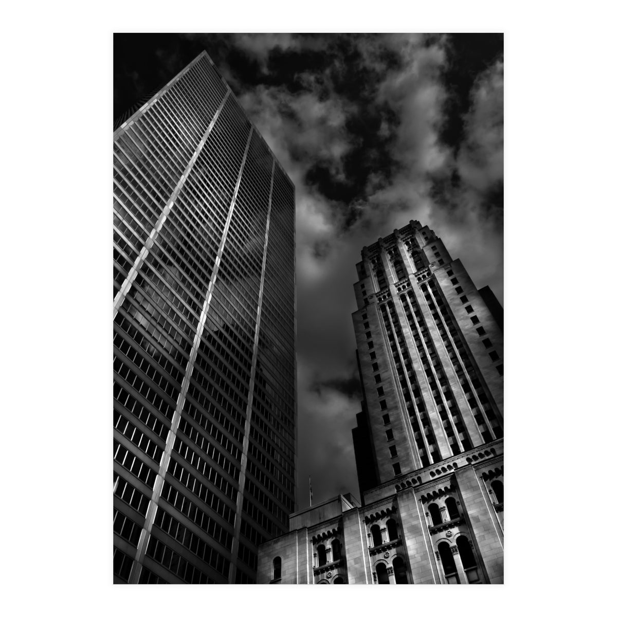 Commerce Court Courtyard View No 1 (Print Only)