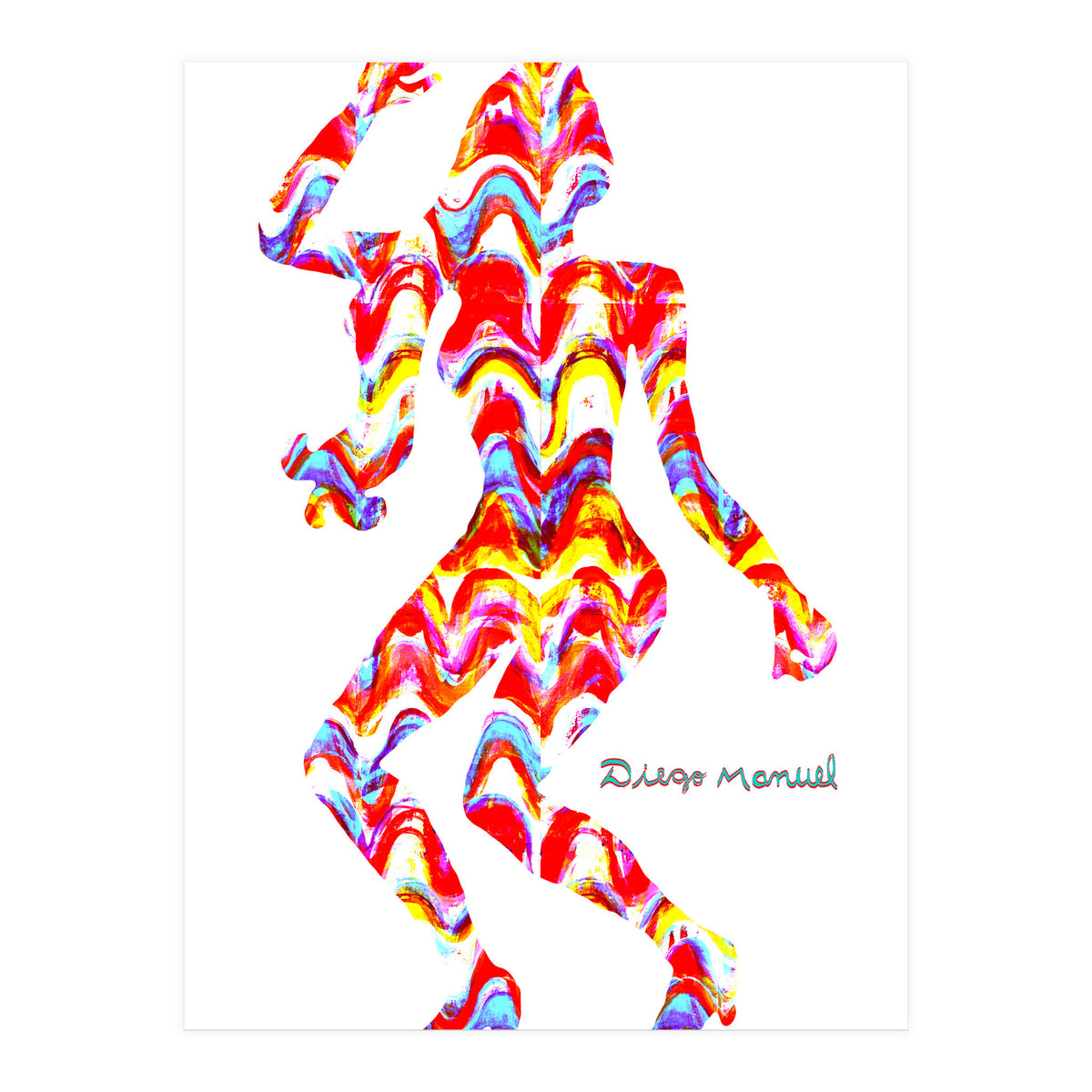 Dance Girl B 17  (Print Only)