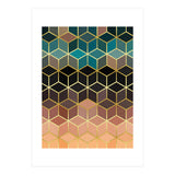 Colorful and golden pattern III (Print Only) thumbnail