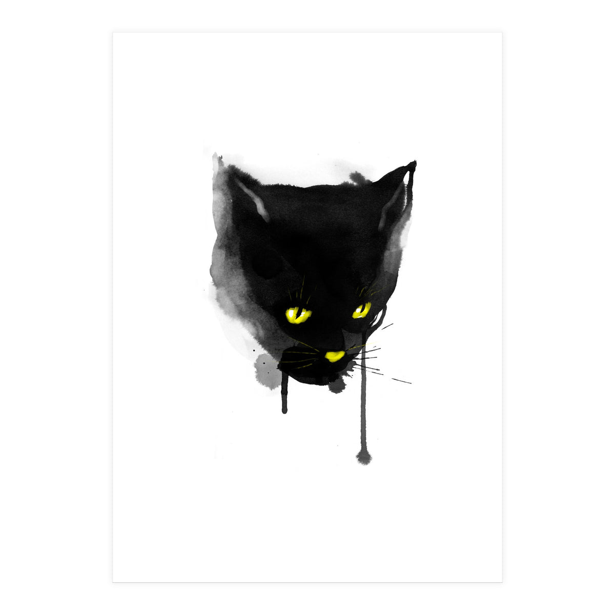 Sumi Cat (Print Only)