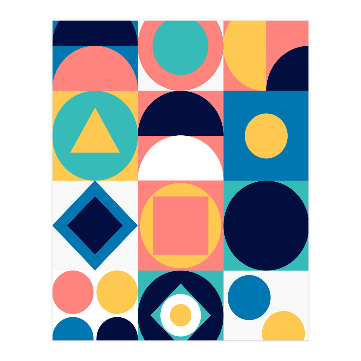 Mescolanza - Rebelion of Geometrica  (Print Only)