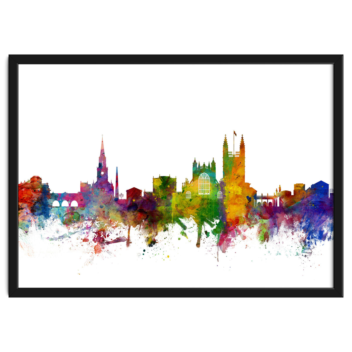 Bath England Skyline Cityscape