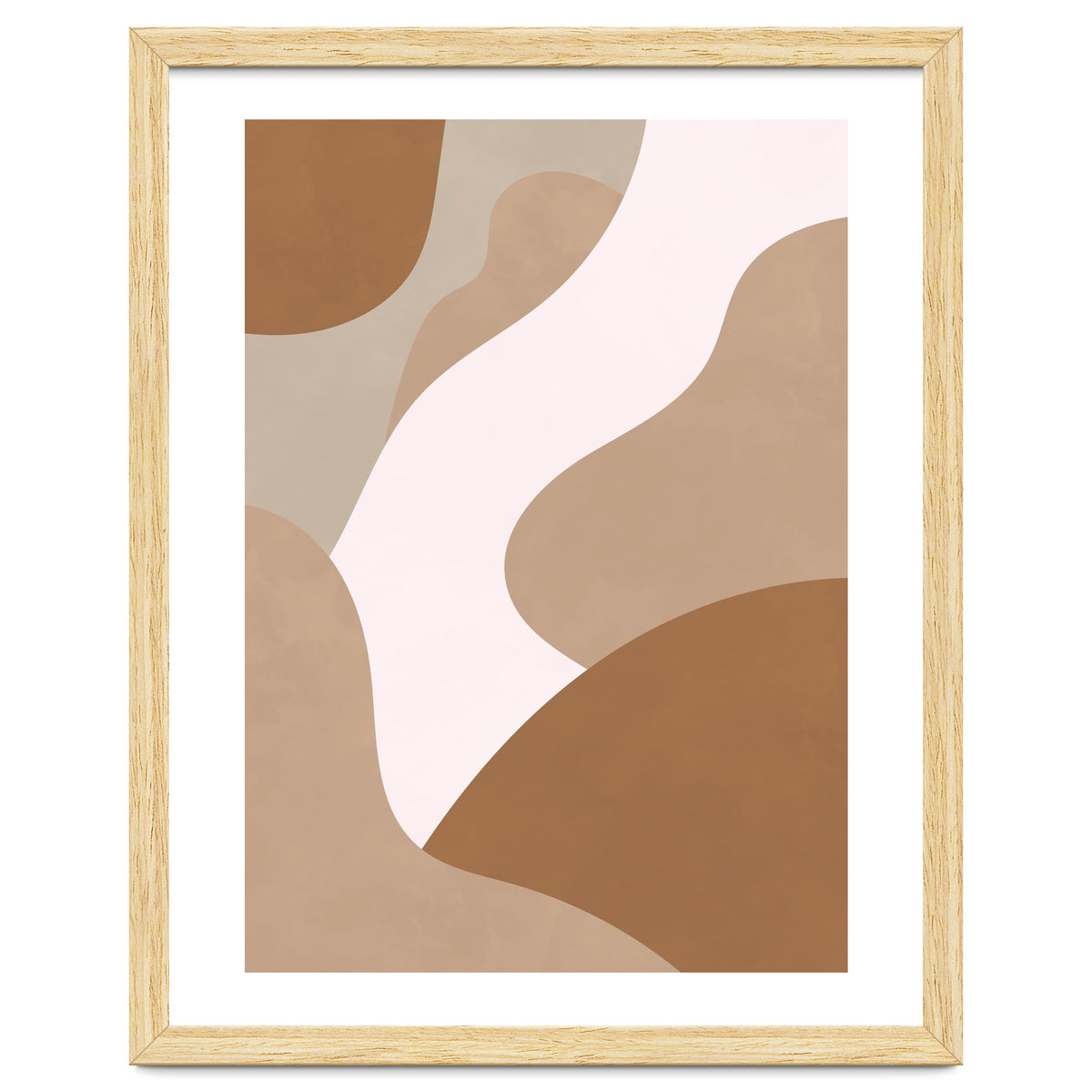 Abstract Boho Organic Shapes