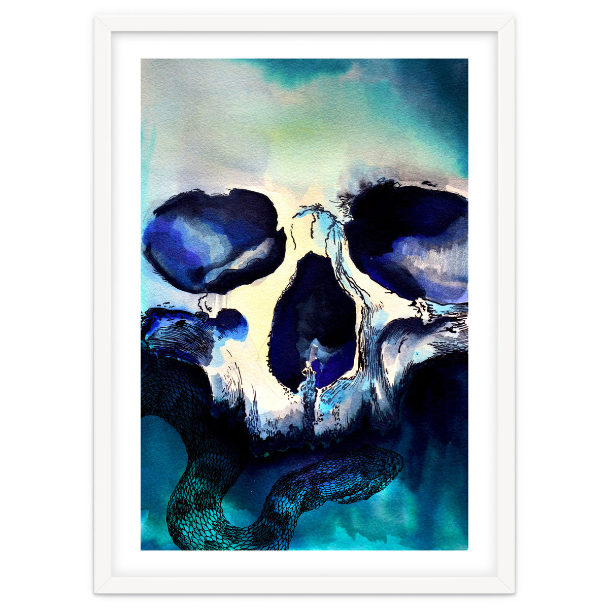 Blue Skull