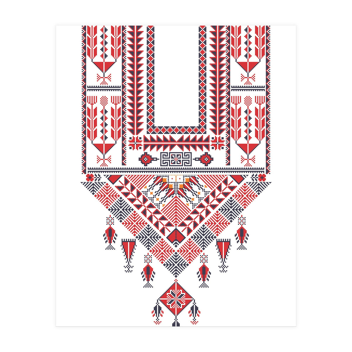 Tatreez Ornament 10 (Print Only)