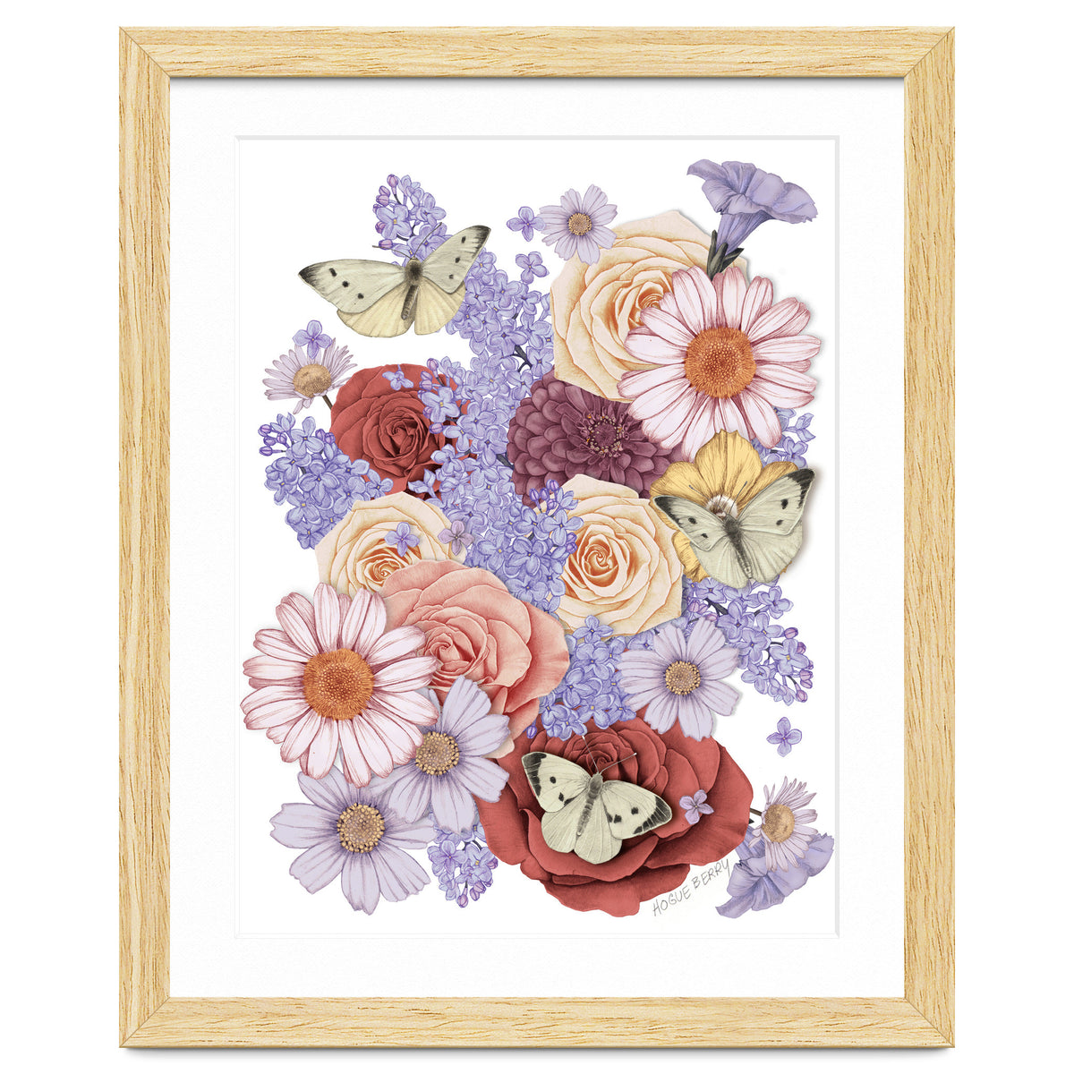 Flowers and Butterflies