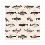 Fish In Geometrics  (Print Only) thumbnail