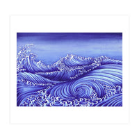 Turbulent Water Triptych part 1 (Print Only)