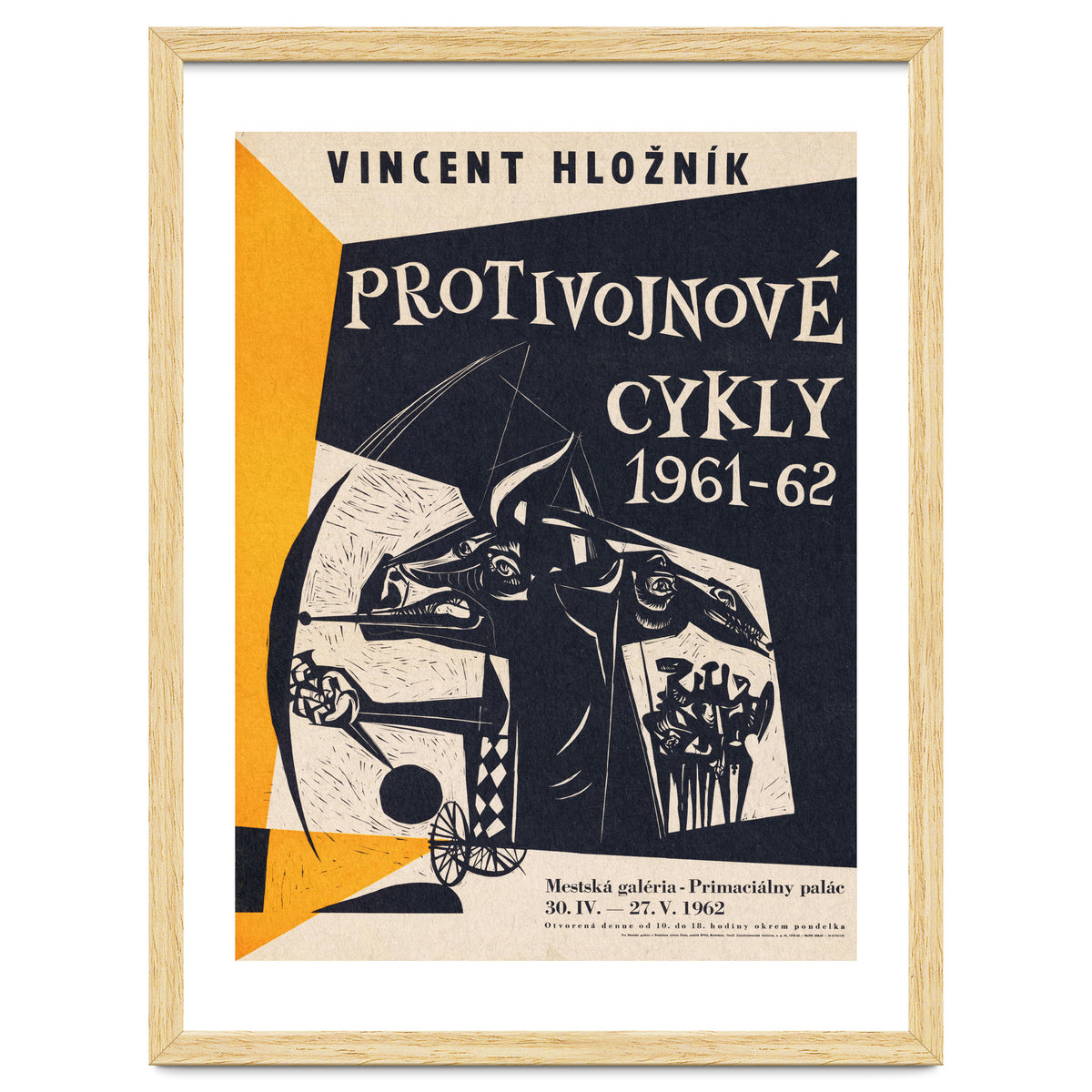 Vincent Hložník Anti War Exhibition