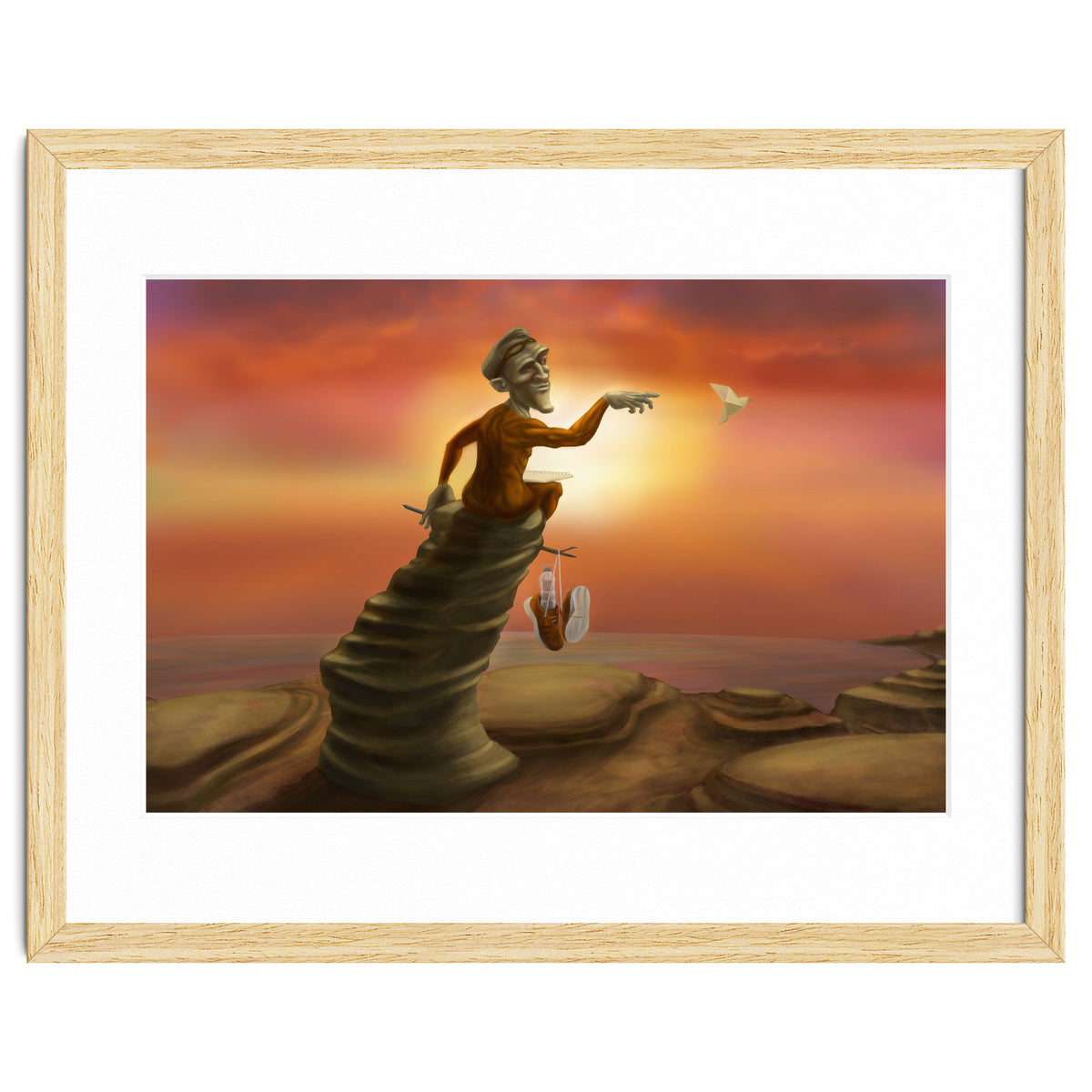 Superhero on a break