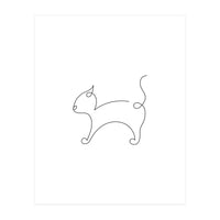 One Line Cat (Print Only)