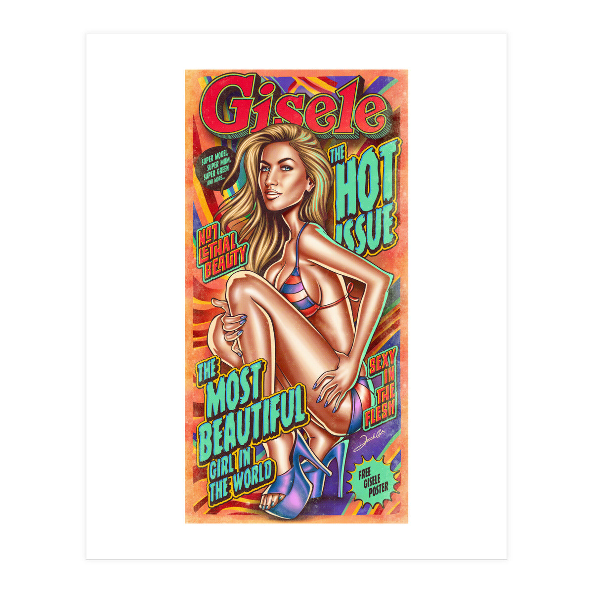 The Mos Beautiful Girl In The World (Print Only)