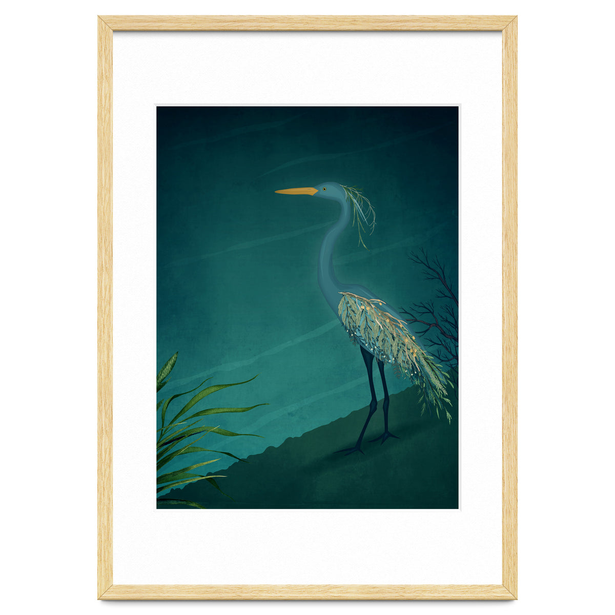 Camouflage:  The Crane