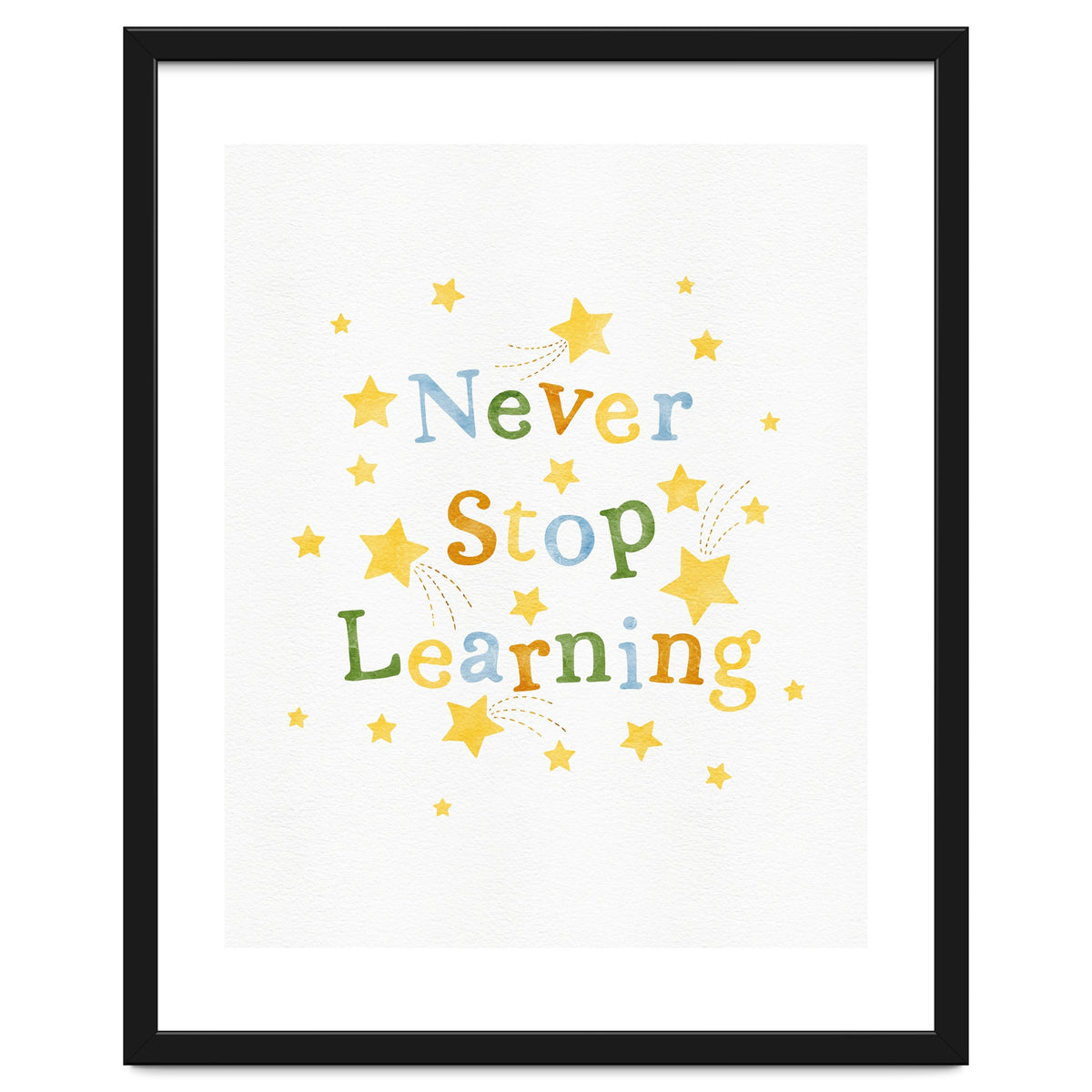 Never Stop Learning