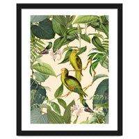 Green Jungle Parakeets