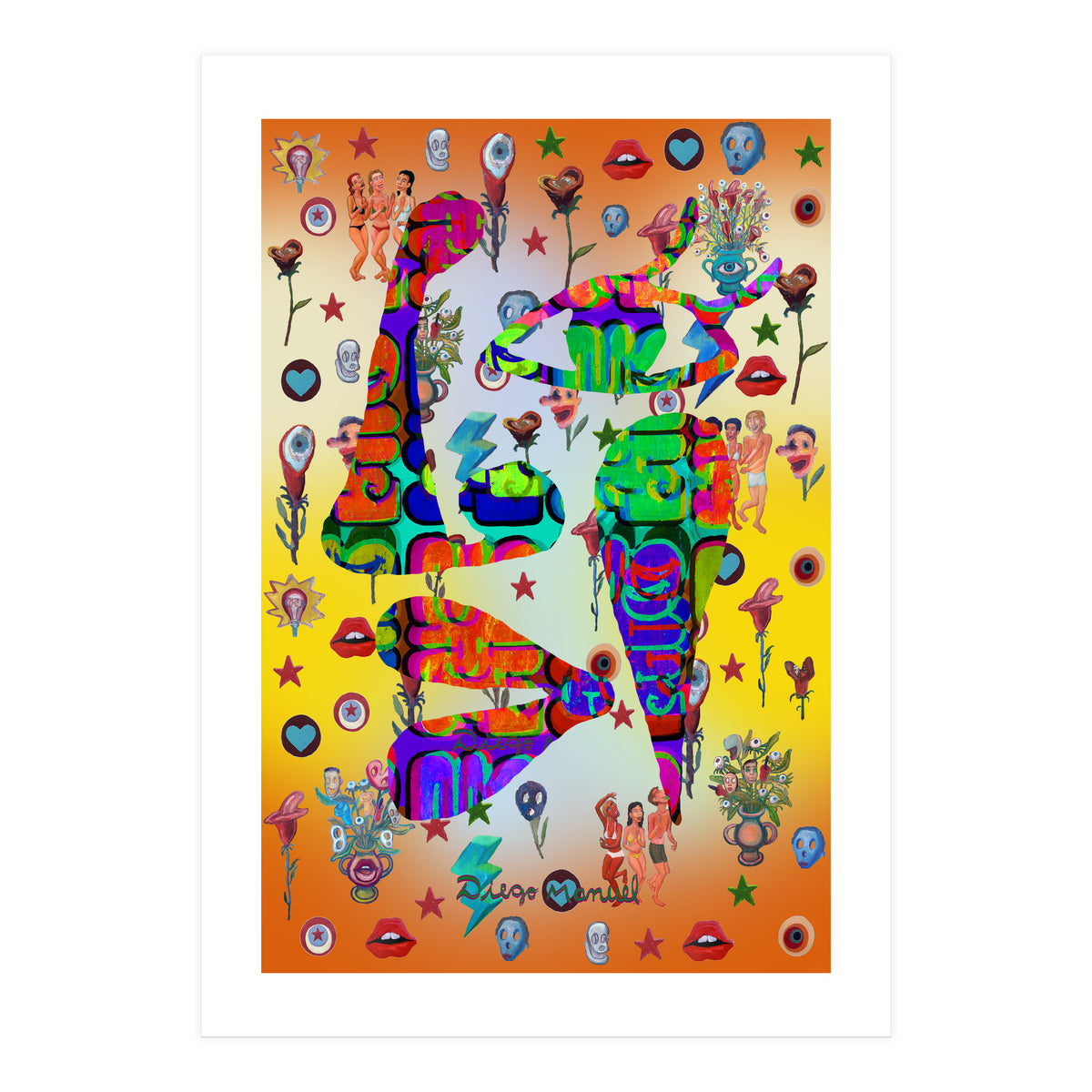 Graffiti Digital 12 2022 B 10 (Print Only)