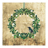 Wreath #White Flowers & Bird #Royal collection (Print Only) thumbnail