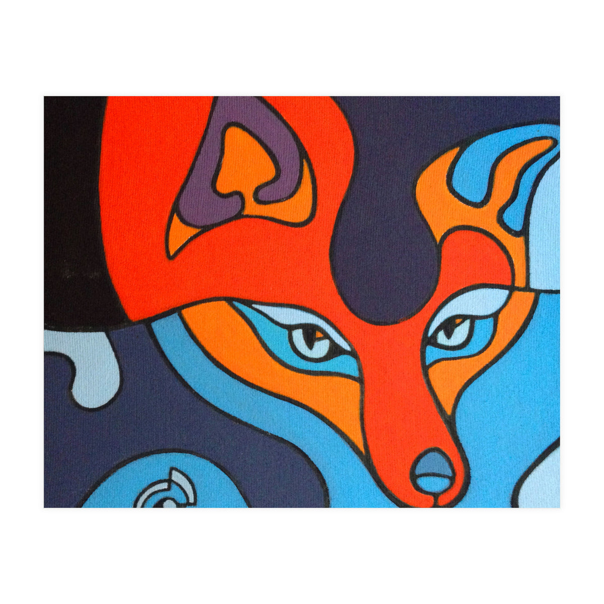 Fox by Chameleon Amour (Print Only)