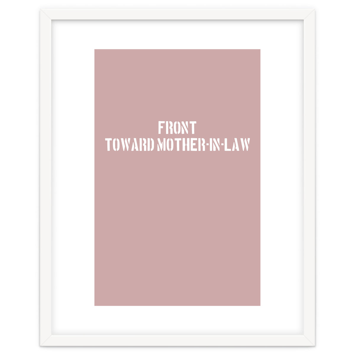 TOWARD MOTHER-IN-LAW