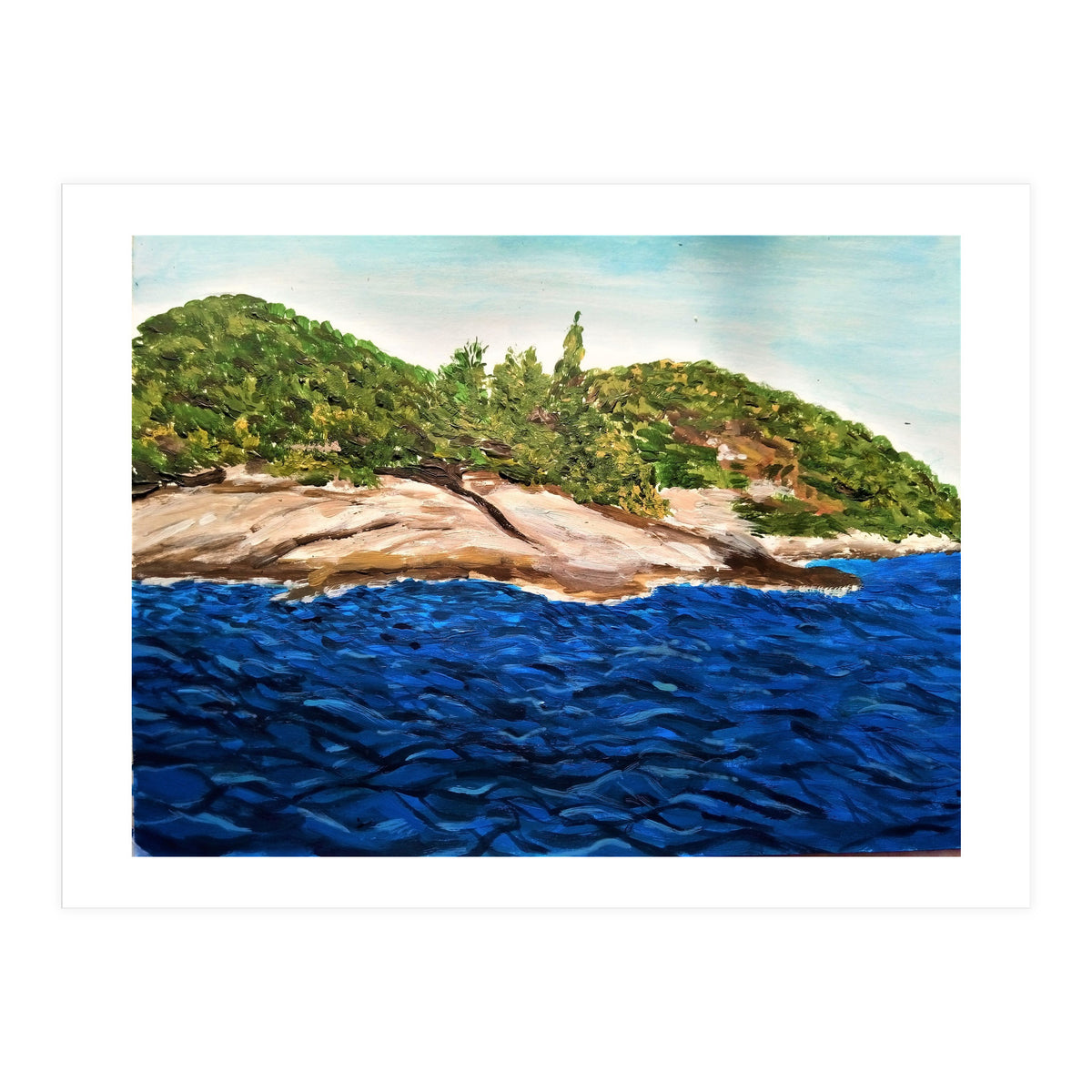 SOCA Seascape Island Hvar (Print Only)