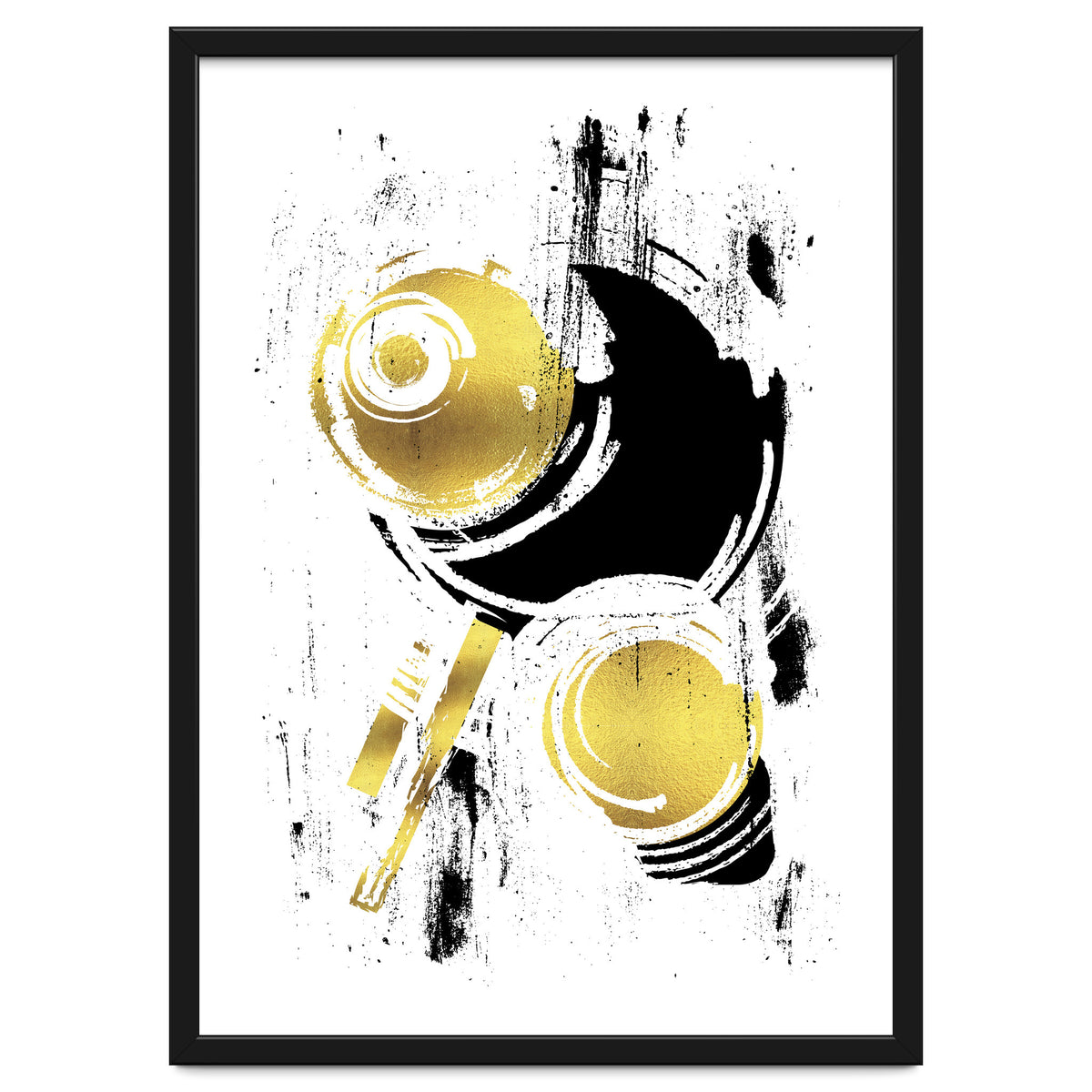 Abstract Painting No. 38 | gold