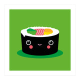 Happy Kawaii Sushi Maki (Print Only) thumbnail