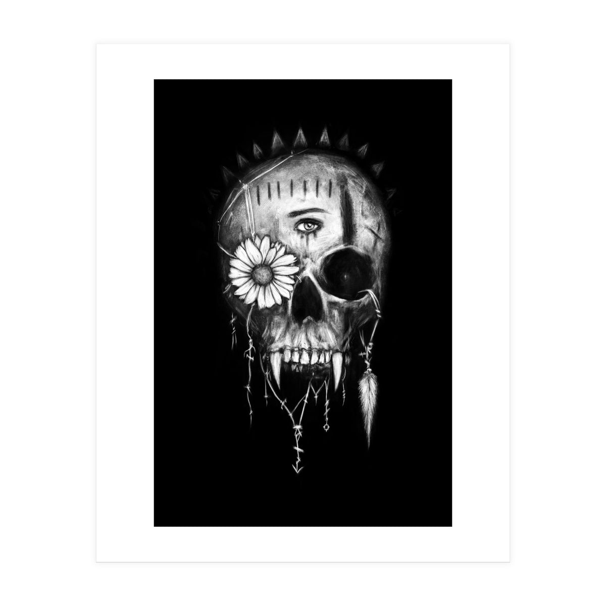 Vampire Skull (Print Only)