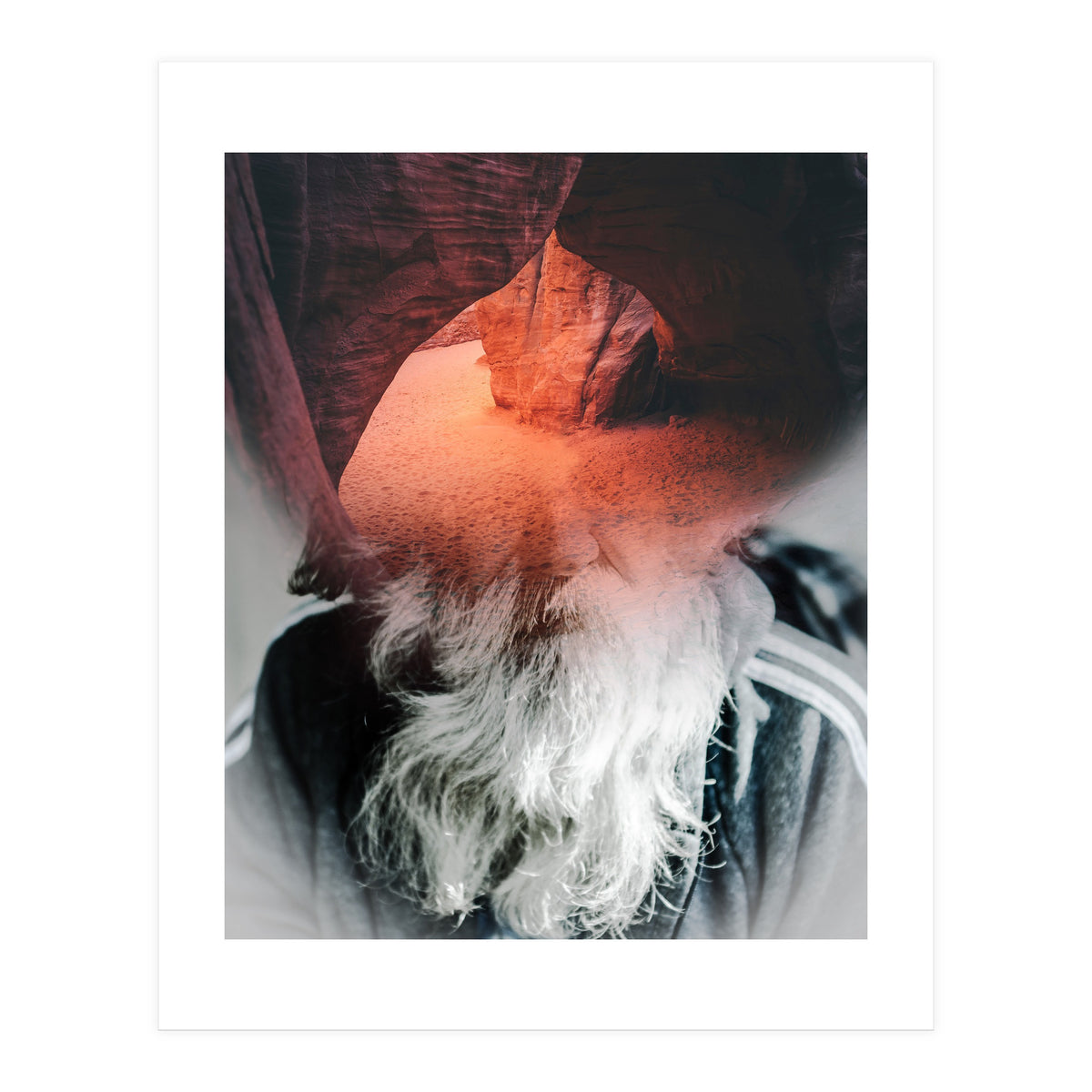 Der Mann Am Berg 2 (Print Only)