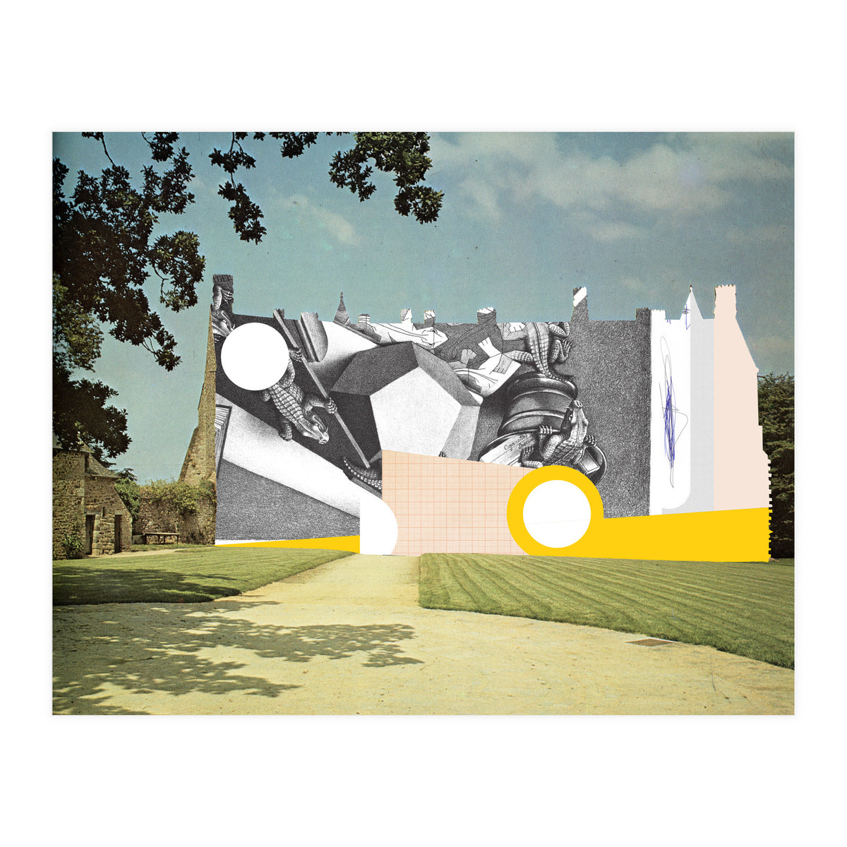 Abstract House Dream · Think Big (Print Only)