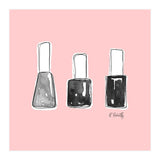 Nail Polish | Black (Print Only) thumbnail