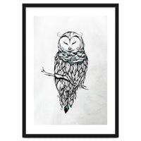 Poetic Snow Owl