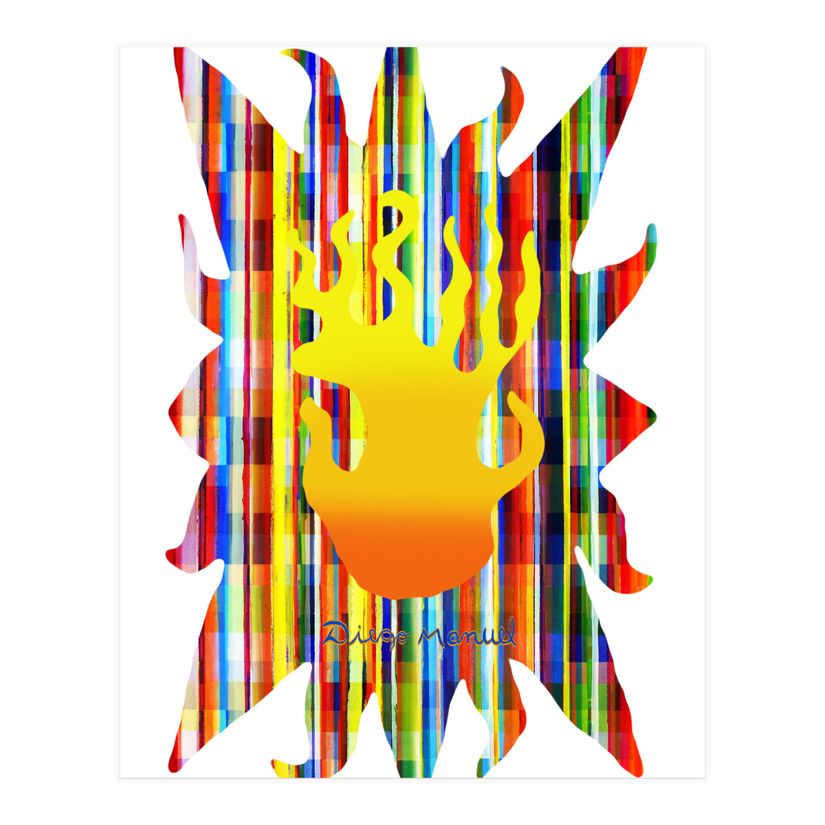 Fuego 18 Copia (Print Only)