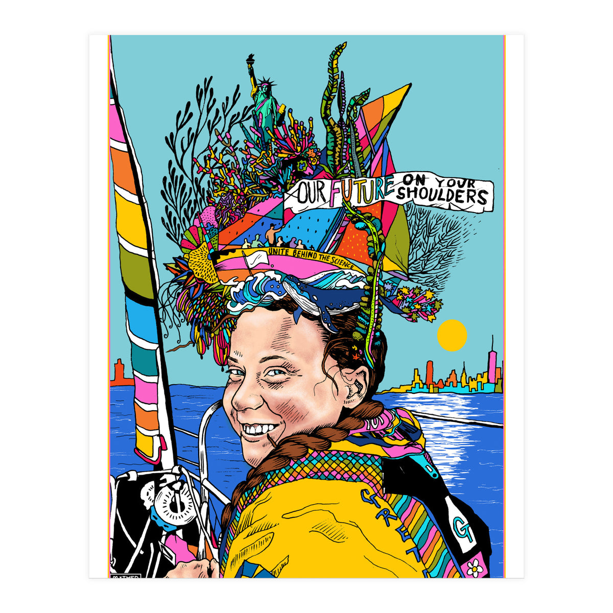 Our future on your shoulders! (Print Only)