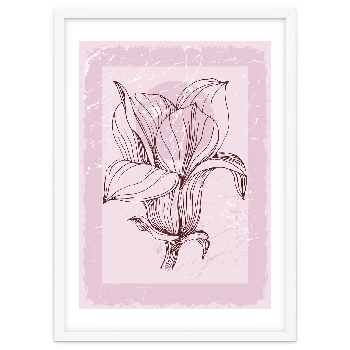 Magnolia - Minimal Contemporary Botanical Floral