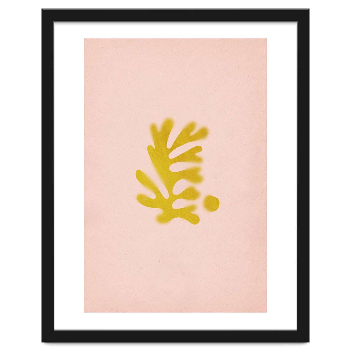 Matisse inspired blurry shapes