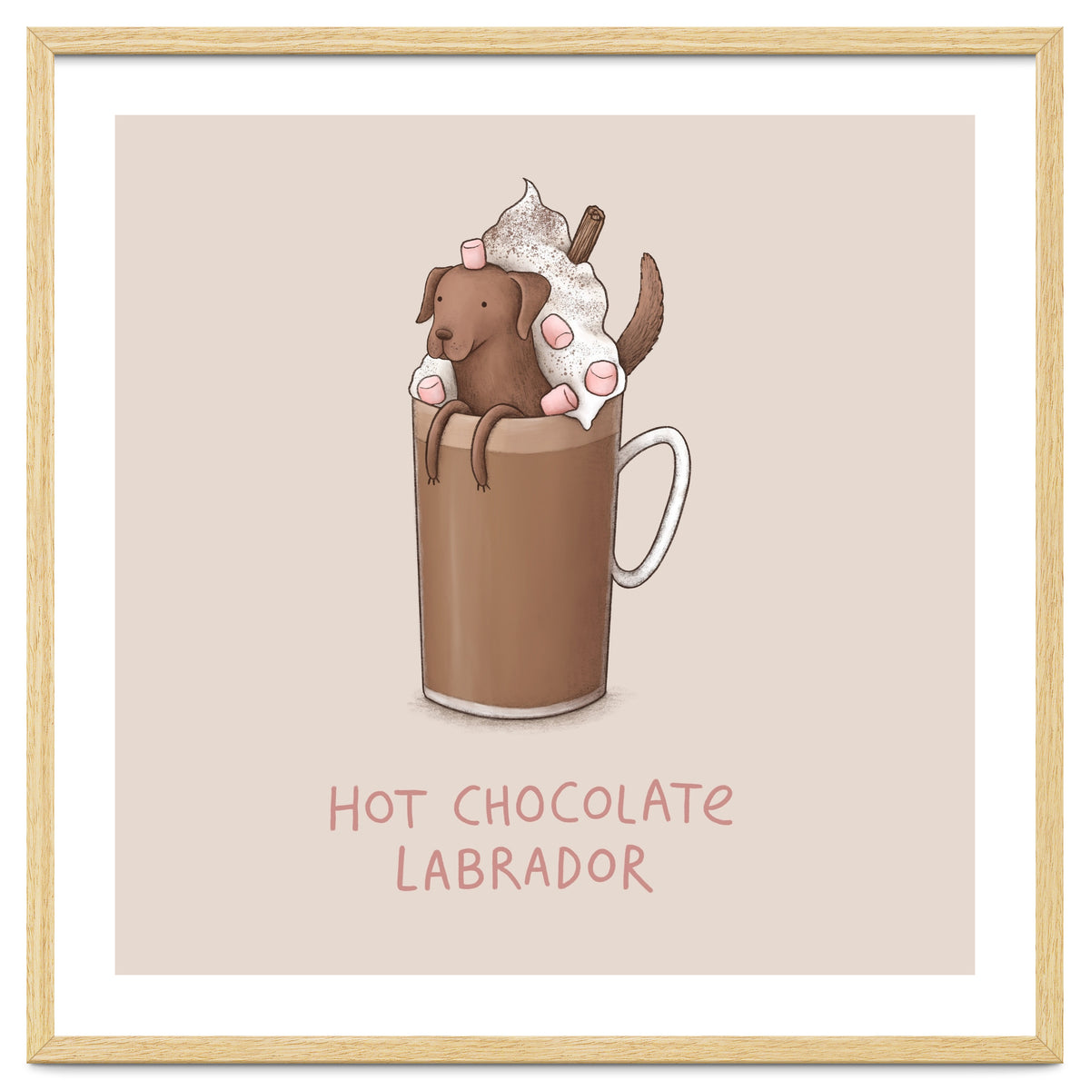 Hot Chocolate Labrador